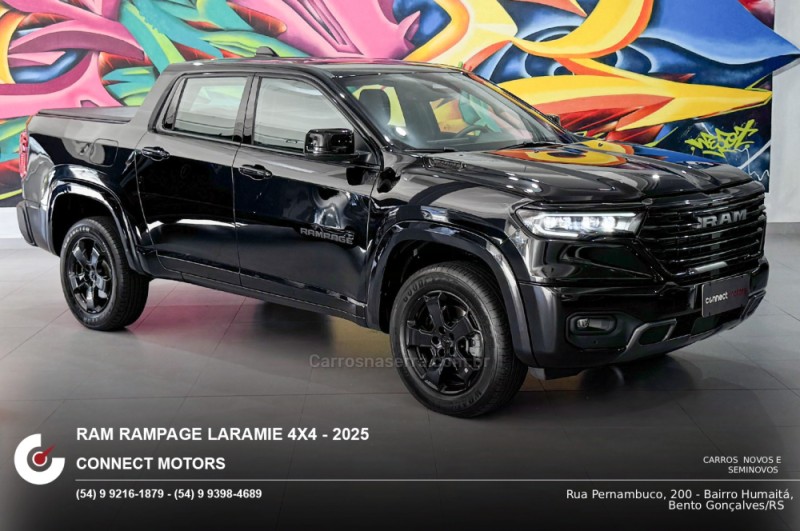 rampage 2.0 hurricane laramie 4 4x4 turbo gasolina 4p automatico 2025 bento goncalves