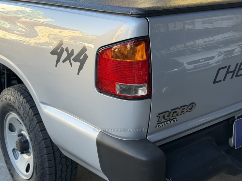 S10 2.5 4X4 CS 8V TURBO DIESEL 2P MANUAL - 1997 - CAXIAS DO SUL