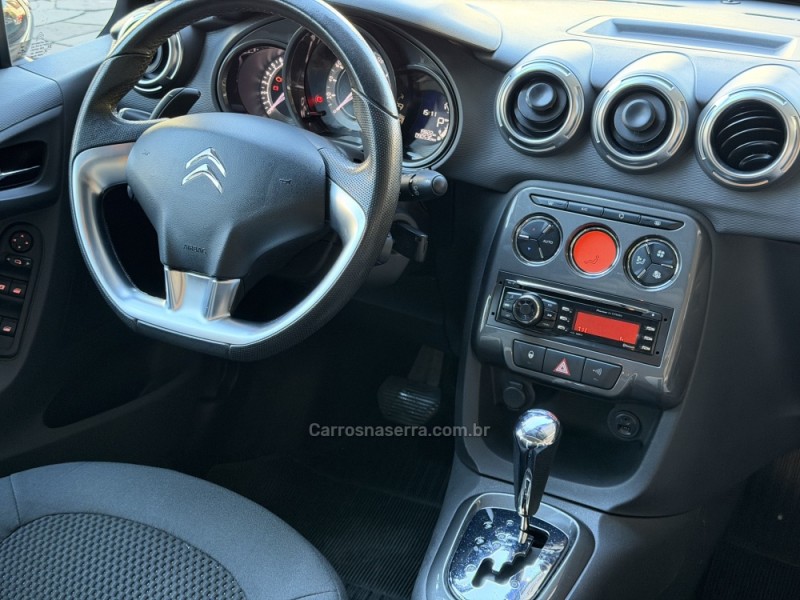 C3 1.6 EXCLUSIVE 16V FLEX 4P AUTOMÁTICO - 2016 - CAXIAS DO SUL