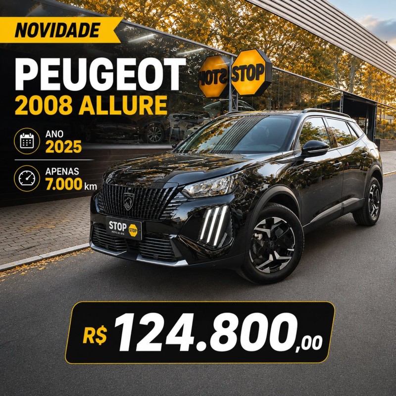 2008 1.0 allure 12v flex 4p automatico 2025 dois irmaos
