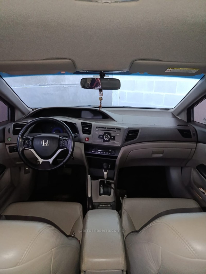 CIVIC 1.8 LXS 16V FLEX 4P AUTOMÁTICO - 2013 - VALE REAL