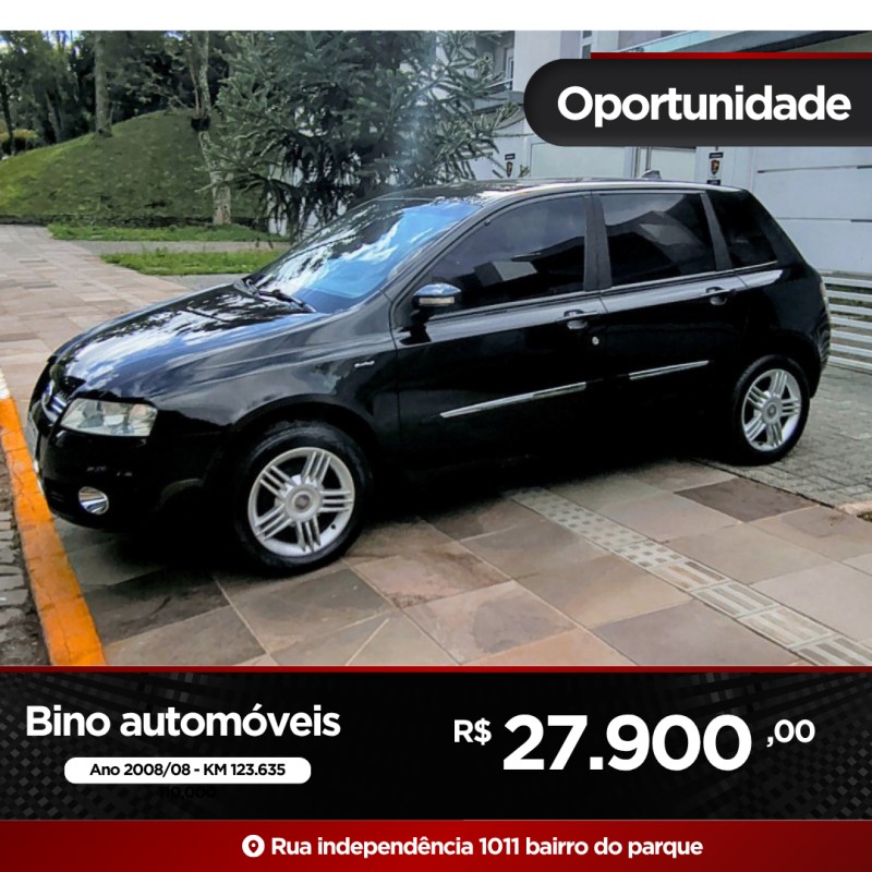 stilo 1.8 mpi 8v flex 4p automatizado 2008 farroupilha
