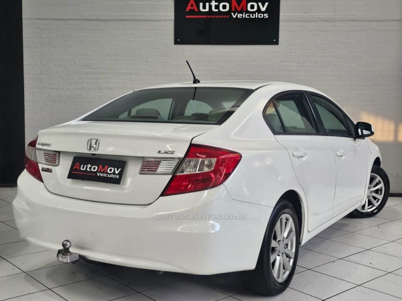CIVIC 1.8 LXS 16V FLEX 4P MANUAL - 2013 - CAXIAS DO SUL