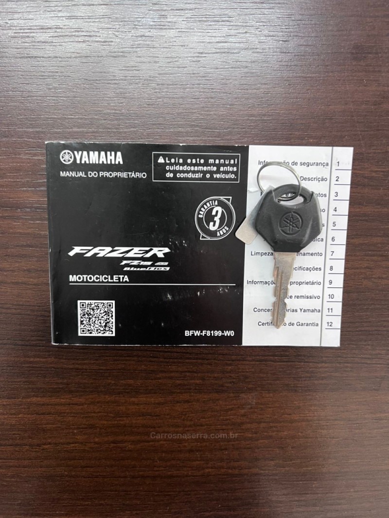FAZER FZ15 ABS - 2023 - CAMPO BOM