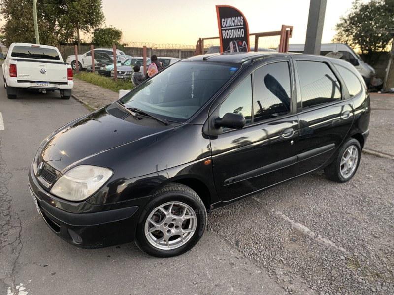 scenic 1.6 rt 16v gasolina 4p manual 2002 caxias do sul