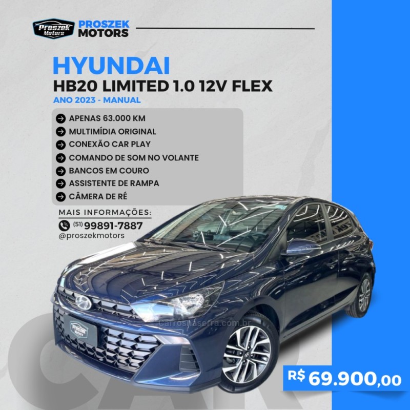 HB20 1.0 12V LIMITED FLEX 4P MANUAL
