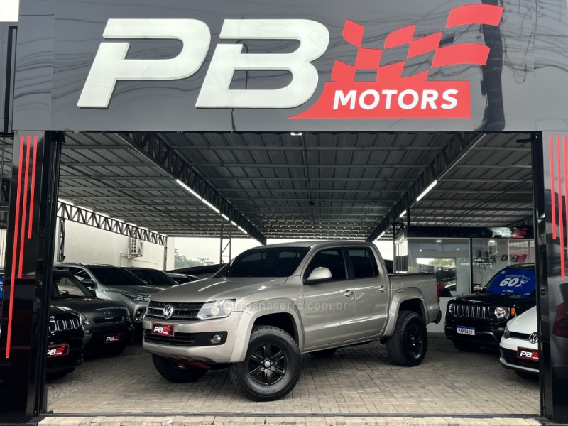 AMAROK 2.0 TRENDLINE 4X4 CD 16V TURBO INTERCOOLER DIESEL 4P MANUAL - 2011 - CAXIAS DO SUL