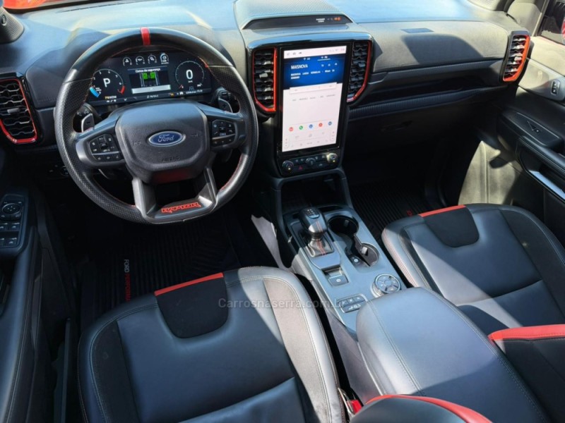 RANGER 3.0 V6 RAPTOR TURBO 4X4 GASOLINA 4P AUTOMÁTICO - 2024 - LAGOA VERMELHA