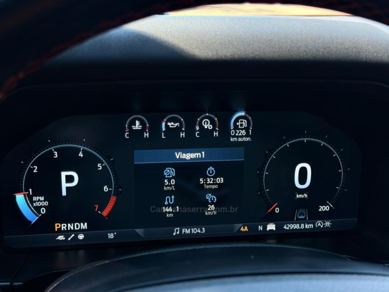 RANGER 3.0 V6 RAPTOR TURBO 4X4 GASOLINA 4P AUTOMÁTICO - 2024 - LAGOA VERMELHA