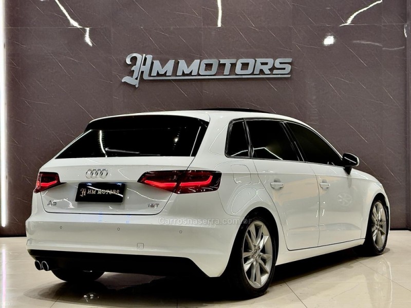 A3 1.8 TFSI SPORTBACK 16V GASOLINA 4P AUTOMÁTICO - 2014 - CAXIAS DO SUL