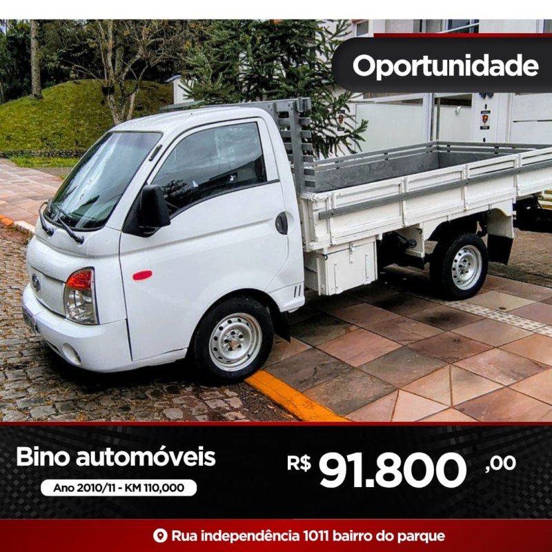 hr 2.5 tci hd longo com cacamba 4x2 8v 97cv turbo intercooler diesel 2p manual 2011 farroupilha