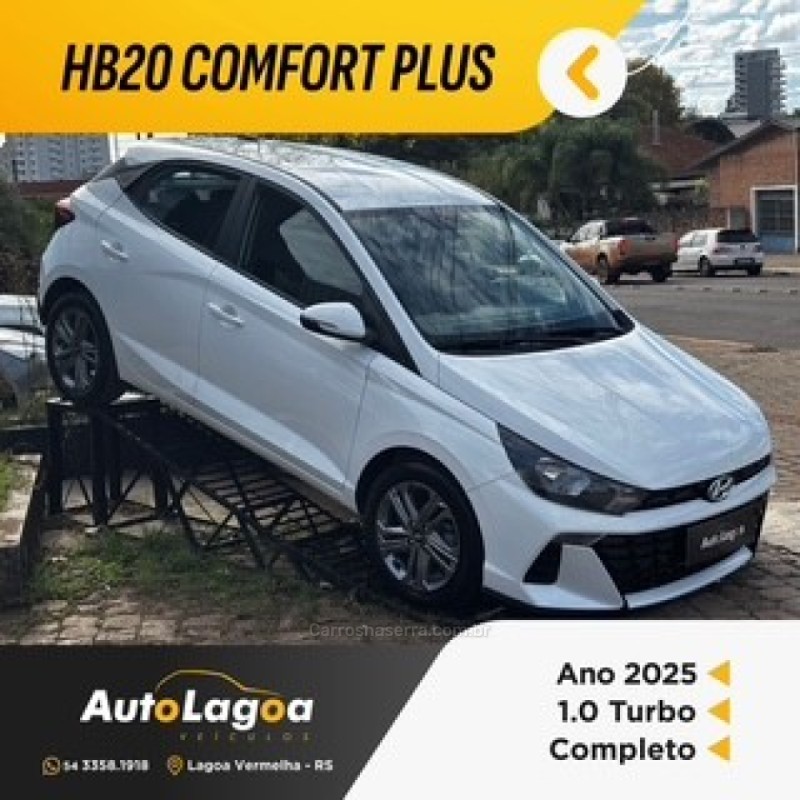 hb20 1.0 comfort plus 12v flex 4p manual 2025 lagoa vermelha