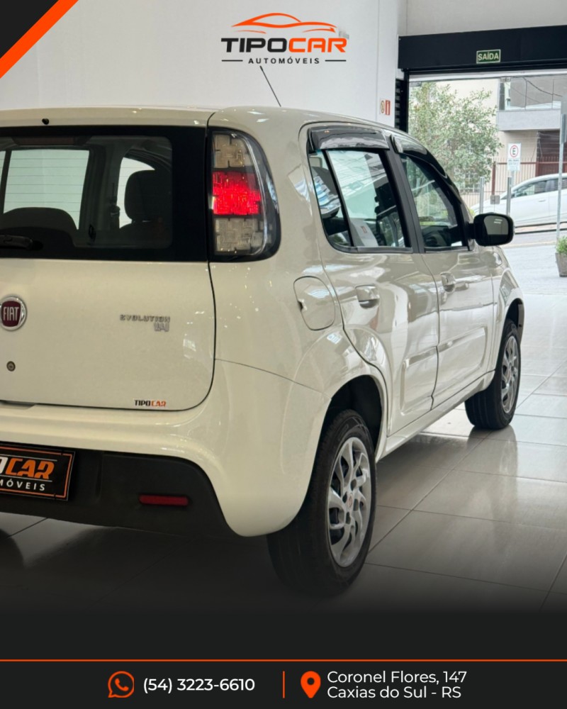 UNO 1.4 EVO EVOLUTION 8V FLEX 4P MANUAL - 2016 - CAXIAS DO SUL