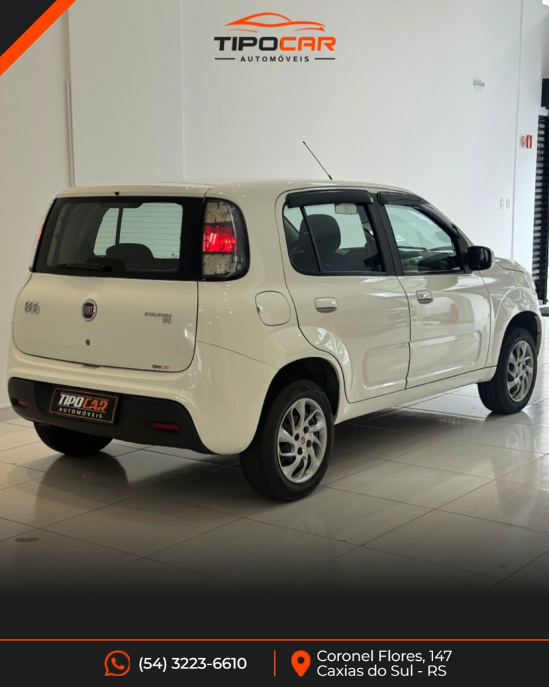 UNO 1.4 EVO EVOLUTION 8V FLEX 4P MANUAL - 2016 - CAXIAS DO SUL