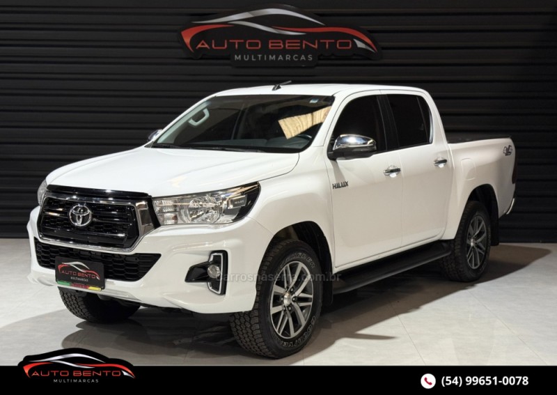 hilux 2.8 srv 4x4 cd 16v diesel 4p automatico 2020 bento goncalves