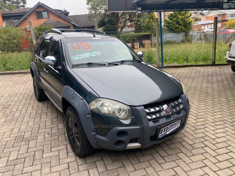 PALIO 1.8 MPI ADVENTURE LOCKER WEEKEND 8V FLEX 4P MANUAL - 2009 - CANELA