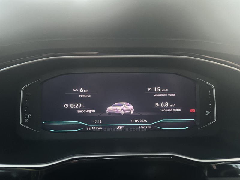 JETTA 1.4 R-LINE 250 16V TSI FLEX 4P AUTOMÁTICO - 2020 - NOVA PRATA