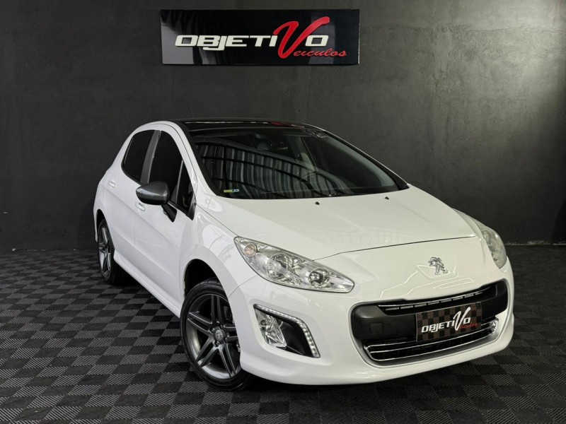 308 1.6 griffe thp 16v gasolina 4p automatico 2014 caxias do sul