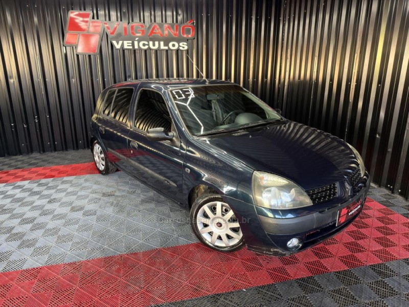 CLIO 1.0 AUTHENTIQUE 16V GASOLINA 4P MANUAL - 2003 - CAXIAS DO SUL