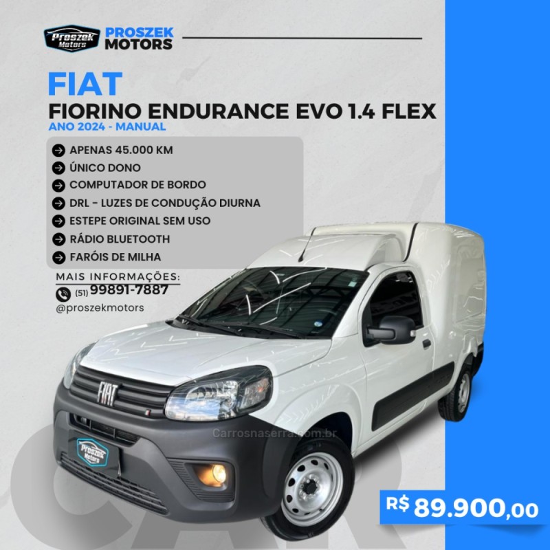 fiorino 1.4 endurance evo 8v flex 2p manual 2024 canoas