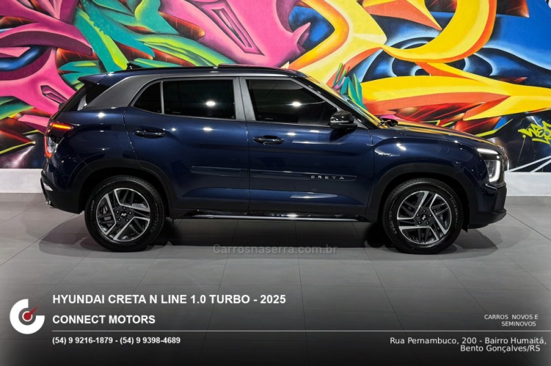 CRETA 1.0 TGDI N LINE FLEX 4P AUTOMÁTICO - 2025 - BENTO GONçALVES
