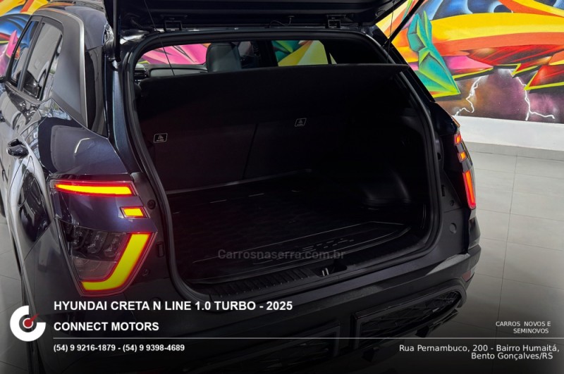 CRETA 1.0 TGDI N LINE FLEX 4P AUTOMÁTICO - 2025 - BENTO GONçALVES