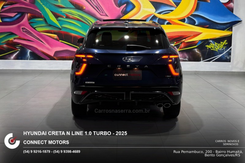 CRETA 1.0 TGDI N LINE FLEX 4P AUTOMÁTICO - 2025 - BENTO GONçALVES