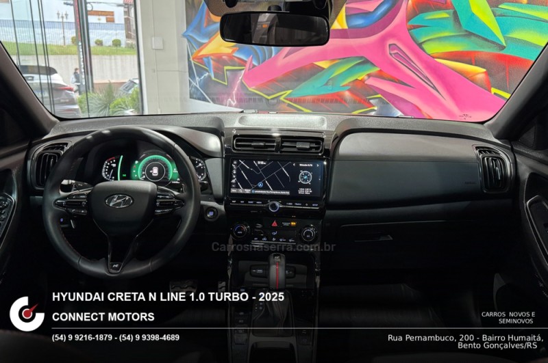 CRETA 1.0 TGDI N LINE FLEX 4P AUTOMÁTICO - 2025 - BENTO GONçALVES