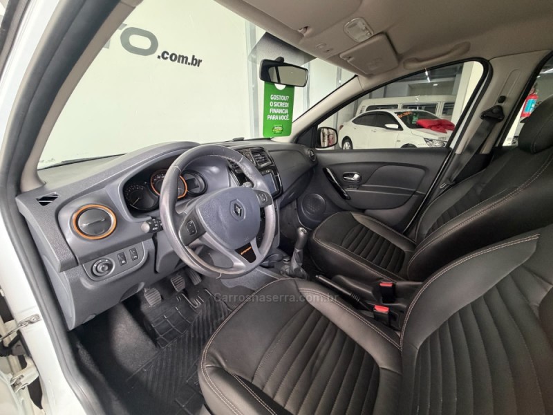 SANDERO 1.6 STEPWAY 16V FLEX 4P MANUAL - 2019 - CAXIAS DO SUL