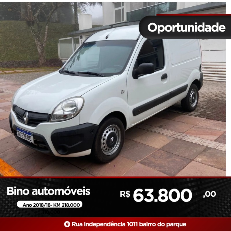 kangoo 1.6 express 16v gasolina 4p manual 2018 farroupilha