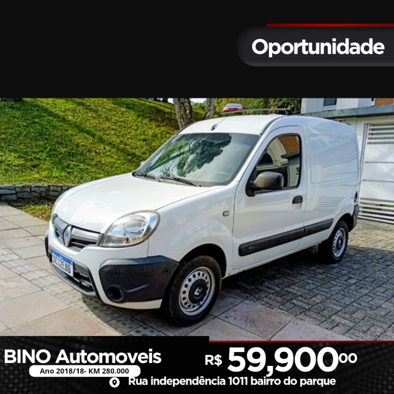 kangoo 1.6 express 16v gasolina 4p manual 2018 farroupilha