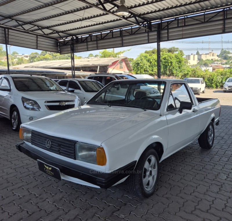 SAVEIRO 1.6 CL CS 8V GASOLINA 2P MANUAL - 1986 - CAXIAS DO SUL