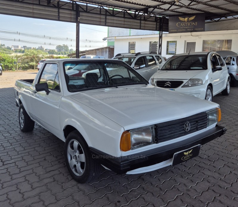 saveiro 1.6 cl cs 8v gasolina 2p manual 1986 caxias do sul