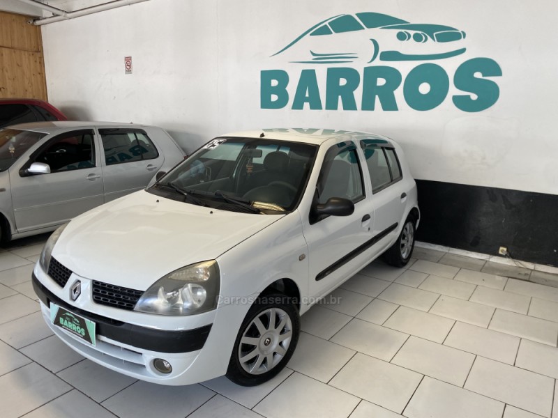 clio 1.0 authentique 16v hi flex 4p manual 2005 caxias do sul
