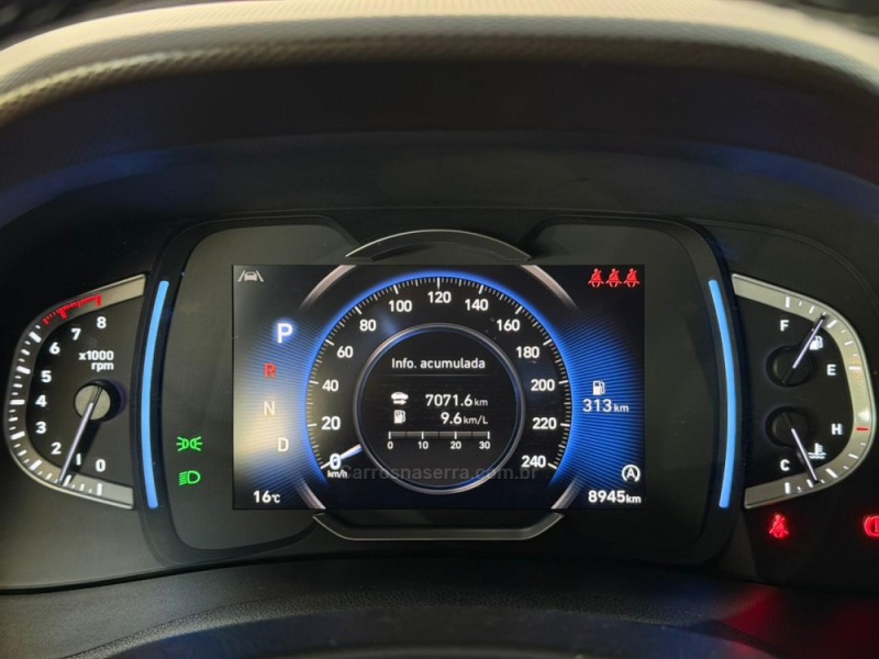 CRETA 1.0 PLATINUM TURBO 12V FLEX 4P AUTOMÁTICO - 2025 - NOVA PRATA
