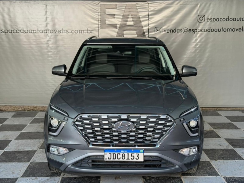 CRETA 1.0 PLATINUM TURBO 12V FLEX 4P AUTOMÁTICO - 2025 - NOVA PRATA