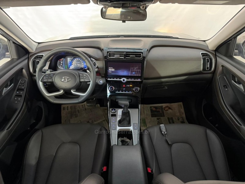 CRETA 1.0 PLATINUM TURBO 12V FLEX 4P AUTOMÁTICO - 2025 - NOVA PRATA