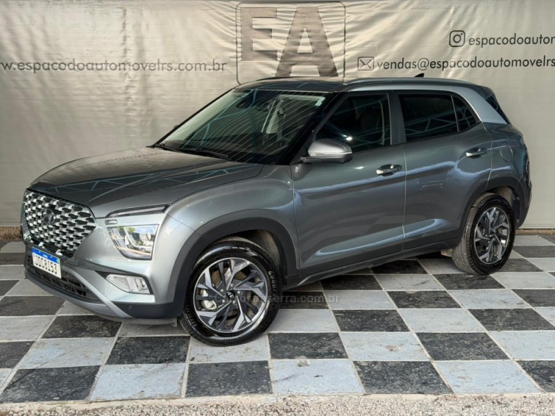 creta 1.0 platinum turbo 12v flex 4p automatico 2025 nova prata