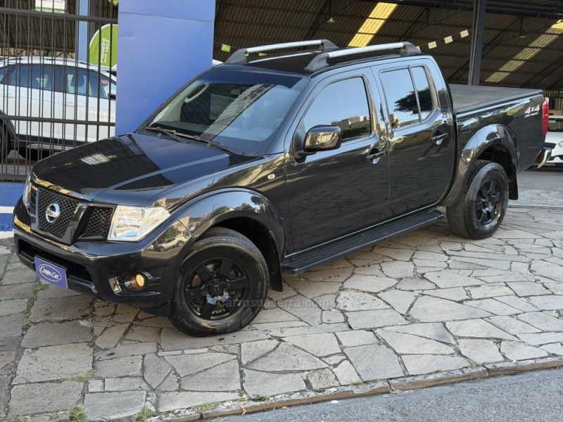 frontier 2.5 s 4x4 cd turbo eletronic diesel 4p manual 2015 caxias do sul