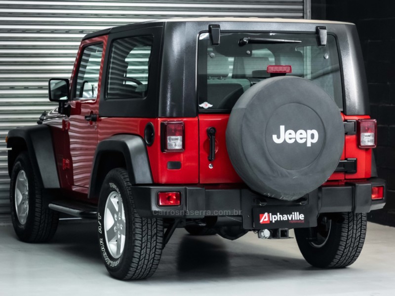 WRANGLER 3.8 SPORT 4X4 TETO RIGIDO V6 12V GASOLINA 2P AUTOMÁTICO - 2009 - CAXIAS DO SUL