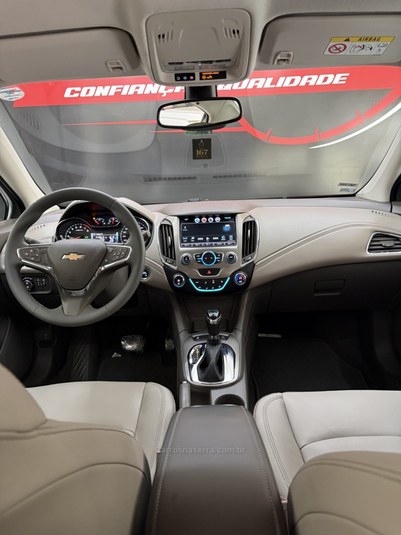 CRUZE 1.4 TURBO LTZ 16V FLEX 4P AUTOMÁTICO - 2018 - FARROUPILHA