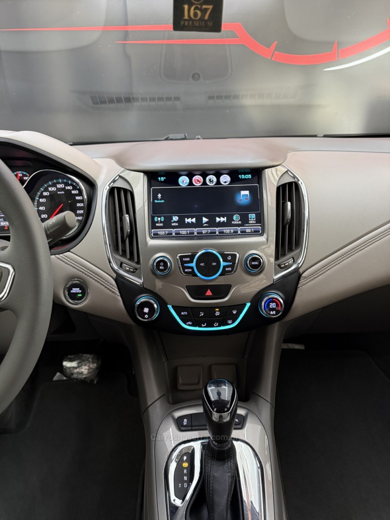 CRUZE 1.4 TURBO LTZ 16V FLEX 4P AUTOMÁTICO - 2018 - FARROUPILHA