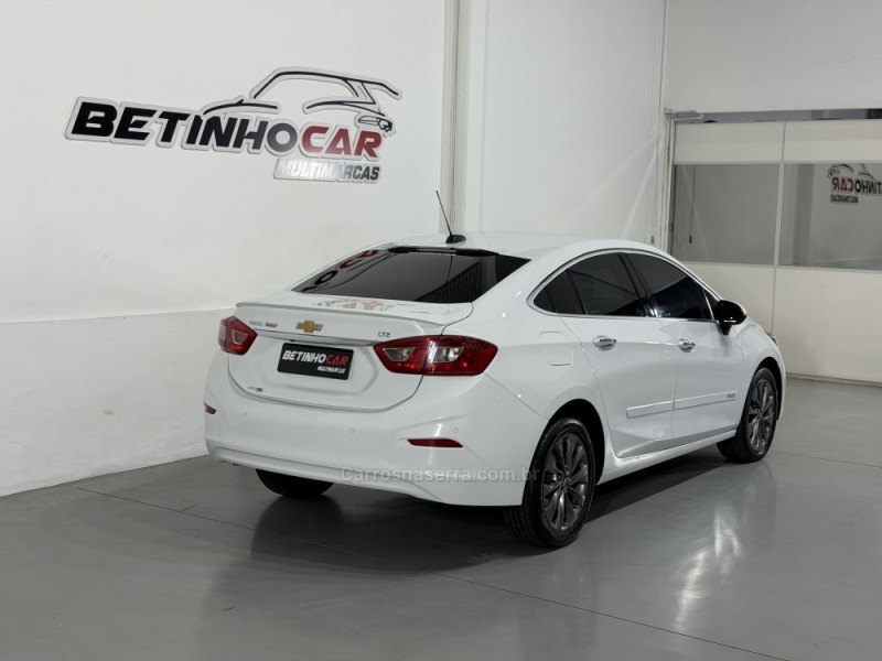 CRUZE 1.4 TURBO LTZ 16V FLEX 4P AUTOMÁTICO - 2017 - ESTâNCIA VELHA