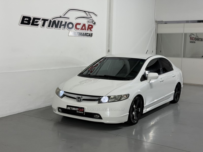 CIVIC 1.8 LXS 16V FLEX 4P MANUAL - 2008 - ESTâNCIA VELHA