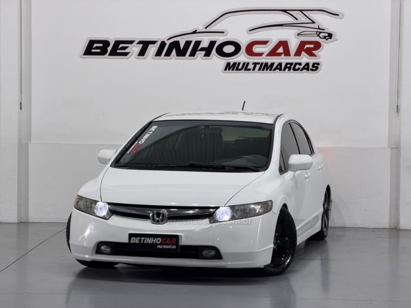 civic 1.8 lxs 16v flex 4p manual 2008 estancia velha