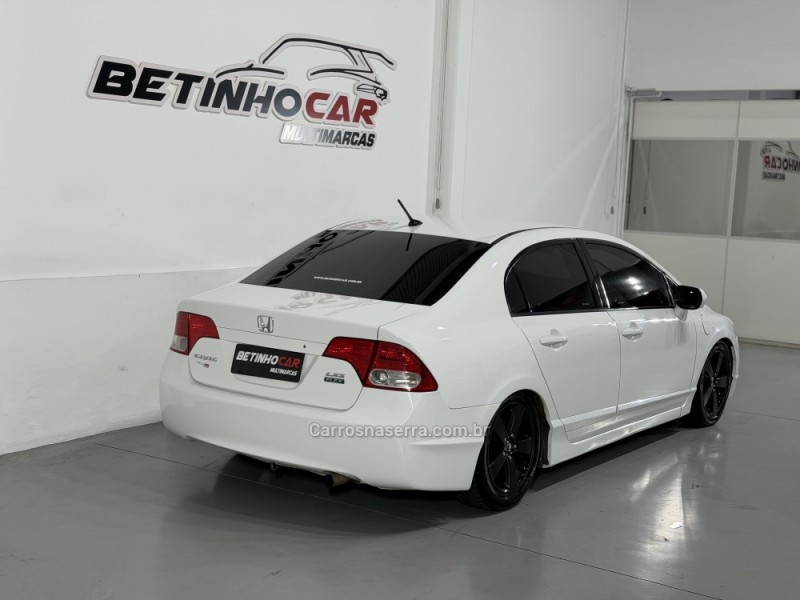 CIVIC 1.8 LXS 16V FLEX 4P MANUAL - 2008 - ESTâNCIA VELHA