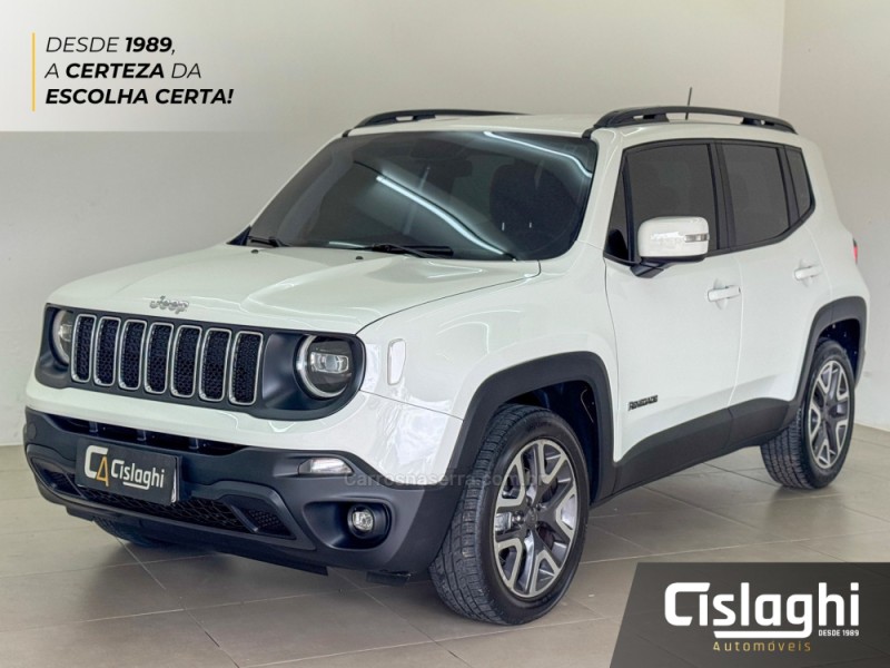 renegade 1.8 16v flex longitude 4p automatico 2021 carlos barbosa