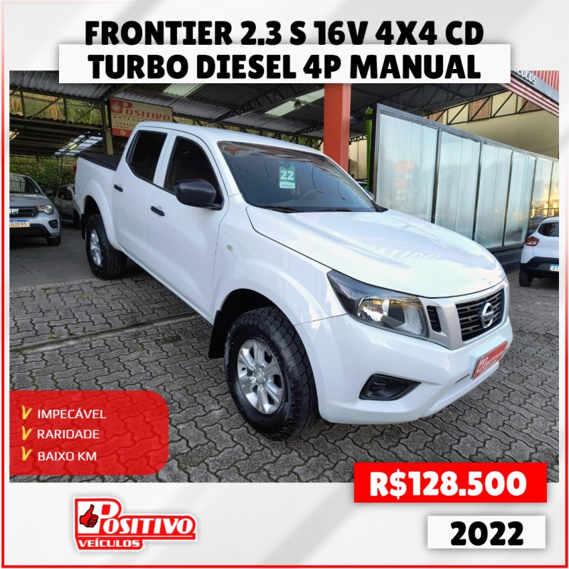 frontier 2.3 s 16v 4x4 cd turbo diesel 4p manual 2022 caxias do sul