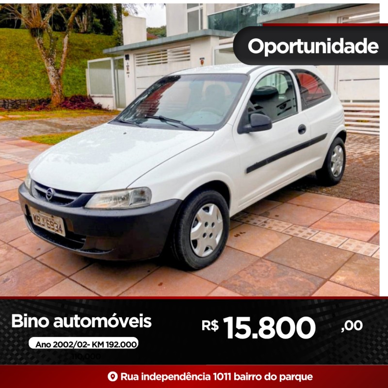 celta 1.0 mpfi 8v gasolina 2p manual 2002 farroupilha