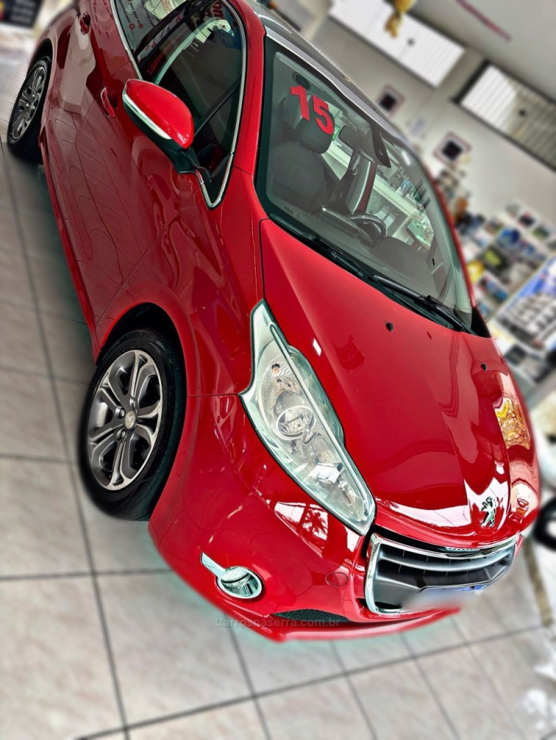 208 1.6 GRIFFE 16V FLEX 4P AUTOMÁTICO - 2015 - NOVA PRATA
